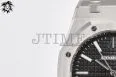 Royal Oak 39mm 15300 SS ZF 1:1 Best Edition Black Textured Dial on SS Bracelet SA3120 Super Clone — photo 27