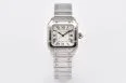 Santos 27mm SS 8848F 1:1 Best Edition Silver Dial on SS Bracelet Quartz — photo 25