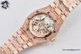 Royal Oak 41mm 15500 RG JF 1:1 Best Edition Black Dial on RG Bracelet SA4302 Super Clone — photo 24