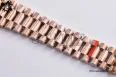 Day Date 40 RG 904L Steel GMF 1:1 Best Edition Brown Crystal Dial on RG Bracelet A2836 — photo 11