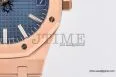 Royal Oak 41mm 15510 RG JF 1:1 Best Edition Blue Dial on RG Bracelet SA4302 Super Clone — photo 30