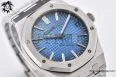 Royal Oak 41mm 15510 SS JF 1:1 Best Edition Blue Ombre Dial on SS Bracelet SA4302 Super Clone — photo 37
