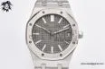 Royal Oak 41mm 15510 SS JF 1:1 Best Edition Gray Dial on SS Bracelet SA4302 Super Clone — photo 41