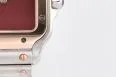 Santos 27mm SS/RG 8848F 1:1 Best Edition Red Dial on SS/RG Bracelet Quartz — photo 12
