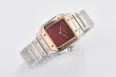 Santos 27mm SS/RG 8848F 1:1 Best Edition Red Dial on SS/RG Bracelet Quartz — photo 21
