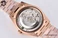 Day Date 40 RG 904L Steel GMF 1:1 Best Edition Brown Crystal Dial on RG Bracelet A2836 — photo 4
