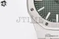 Royal Oak 41mm 15510 SS JF 1:1 Best Edition Green Dial on SS Bracelet SA4302 Super Clone — photo 31