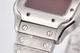 Santos 27mm SS 8848F 1:1 Best Edition Red Dial on SS Bracelet Quartz — photo 14