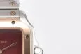 Santos 27mm SS/RG 8848F 1:1 Best Edition Red Dial on SS/RG Bracelet Quartz — photo 14
