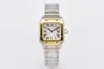 Santos 27mm SS/YG 8848F 1:1 Best Edition Silver Dial on SS/YG Bracelet Quartz — photo 25