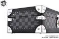 LV Watch Box Coffret 8 Montres Monogram Damier Canvas Blue — photo 10