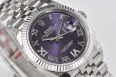 DateJust 36 SS 126234 VSF 1:1 Best Edition 904L Steel Purple Diamonds Roman Dial on Jubilee Bracelet VS3235 V2 — photo 41