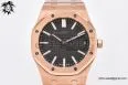 Royal Oak 41mm 15510 RG JF 1:1 Best Edition Black Dial on RG Bracelet SA4302 Super Clone — photo 43