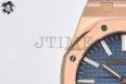 Royal Oak 41mm 15510 RG JF 1:1 Best Edition Blue Dial on RG Bracelet SA4302 Super Clone — photo 33