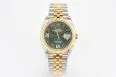 DateJust 36 126233 SS/YG VSF 1:1 Best Edition Green Diamonds Roman Dial on Jubilee Bracelet VS3235 V2 — photo 41