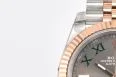 DateJust 41 126331 SS/RG VSF 1:1 Best Edition Gray Dial Green Roman on Jubilee Bracelet VS3235 (Free Sprung) — photo 31