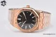 Royal Oak 41mm 15510 RG JF 1:1 Best Edition Black Dial on RG Bracelet SA4302 Super Clone — photo 41