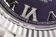 DateJust 36 SS 126234 VSF 1:1 Best Edition 904L Steel Purple Diamonds Roman Dial on Jubilee Bracelet VS3235 V2 — photo 25