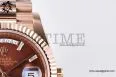 Day Date 40 RG 904L Steel GMF 1:1 Best Edition Brown Crystal Dial on RG Bracelet A2836 — photo 28