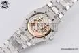 Royal Oak 41mm 15510 SS JF 1:1 Best Edition Green Dial on SS Bracelet SA4302 Super Clone — photo 21