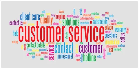 Professional customer service