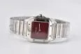 Santos 27mm SS 8848F 1:1 Best Edition Red Dial on SS Bracelet Quartz — photo 19
