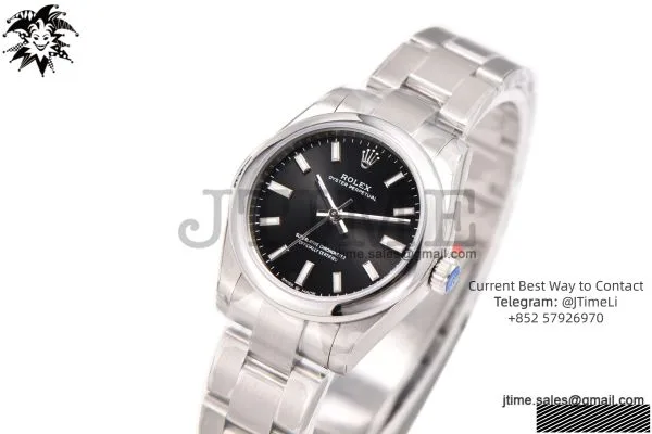 Oyster Perpetual 277200 31mm CSF 1:1 Best Edition 904L Steel Black Dial A2232 — photo 39
