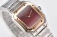 Santos 27mm SS/RG 8848F 1:1 Best Edition Red Dial on SS/RG Bracelet Quartz — photo 23