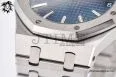 Royal Oak 41mm 15510 SS JF 1:1 Best Edition Blue Dial on SS Bracelet SA4302 Super Clone — photo 6