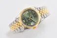DateJust 36 126233 SS/YG VSF 1:1 Best Edition Green Diamonds Roman Dial on Jubilee Bracelet VS3235 V2 — photo 37