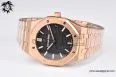 Royal Oak 41mm 15500 RG JF 1:1 Best Edition Black Dial on RG Bracelet SA4302 Super Clone — photo 41