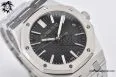 Royal Oak 41mm 15510 SS JF 1:1 Best Edition Black Dial on SS Bracelet SA4302 Super Clone — photo 39
