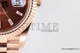 Day Date 40 RG 904L Steel GMF 1:1 Best Edition Brown Crystal Dial on RG Bracelet A2836 — photo 26