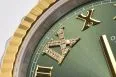 DateJust 36 126233 SS/YG VSF 1:1 Best Edition Green Diamonds Roman Dial on Jubilee Bracelet VS3235 V2 — photo 27