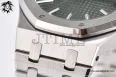 Royal Oak 41mm 15510 SS JF 1:1 Best Edition Green Dial on SS Bracelet SA4302 Super Clone — photo 24