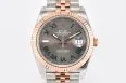 DateJust 41 126331 SS/RG VSF 1:1 Best Edition Gray Dial Green Roman on Jubilee Bracelet VS3235 (Free Sprung) — photo 40