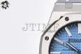 Royal Oak 41mm 15510 SS JF 1:1 Best Edition Blue Ombre Dial on SS Bracelet SA4302 Super Clone — photo 30
