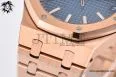 Royal Oak 41mm 15510 RG JF 1:1 Best Edition Blue Dial on RG Bracelet SA4302 Super Clone — photo 24