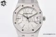 Royal Oak 41mm 15510 SS JF 1:1 Best Edition White Dial on SS Bracelet SA4302 Super Clone — photo 41
