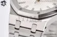 Royal Oak 41mm 15510 SS JF 1:1 Best Edition White Dial on SS Bracelet SA4302 Super Clone — photo 24